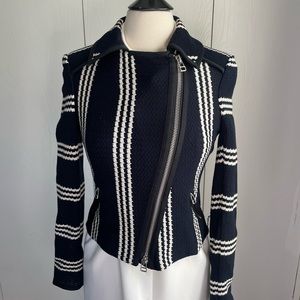 Vernonica Beard Bailey Cotton Moto jacket